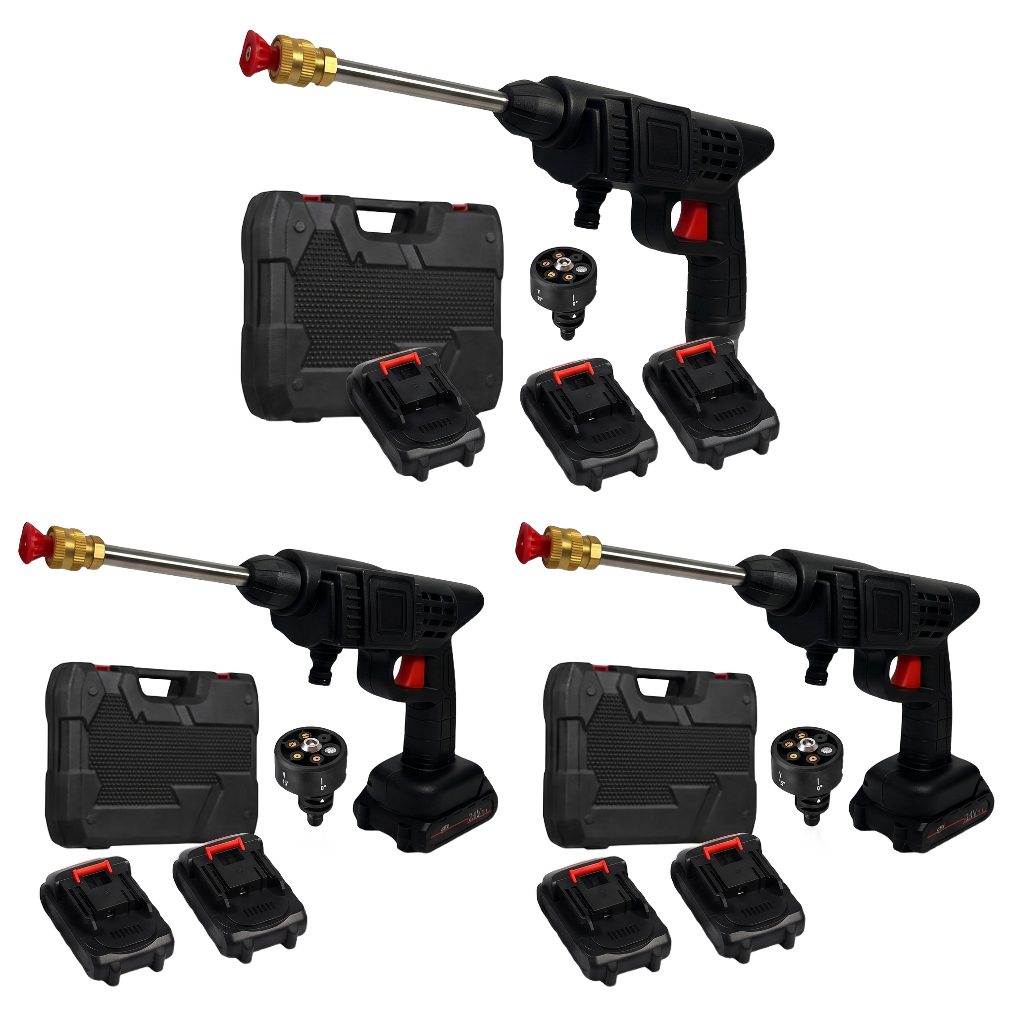 Pack 3 pistolas PowerClean