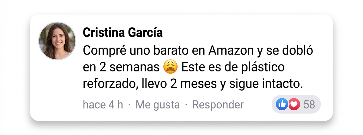 Comentario Facebook Cristina G