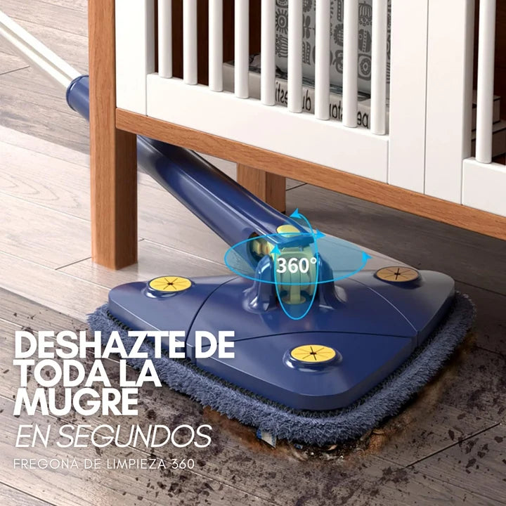 Fregona 360° Autoescurrible MagicClean® | Adiós al Dolor de Espalda