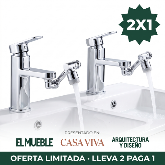 Grifo Giratorio 1080° - Oferta 2x1