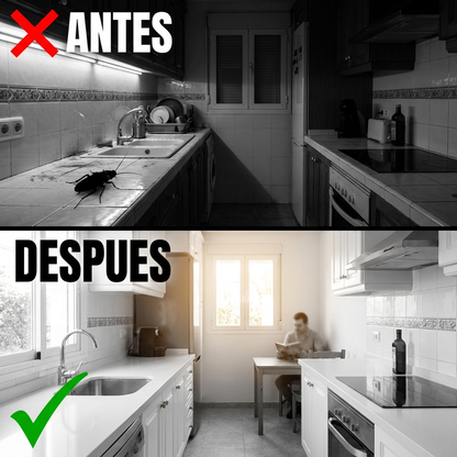 Pest Reject Pro® | Elimina Cucarachas, Ratones y Mosquitos 24/7 · Sin Fumigadores ni Venenos