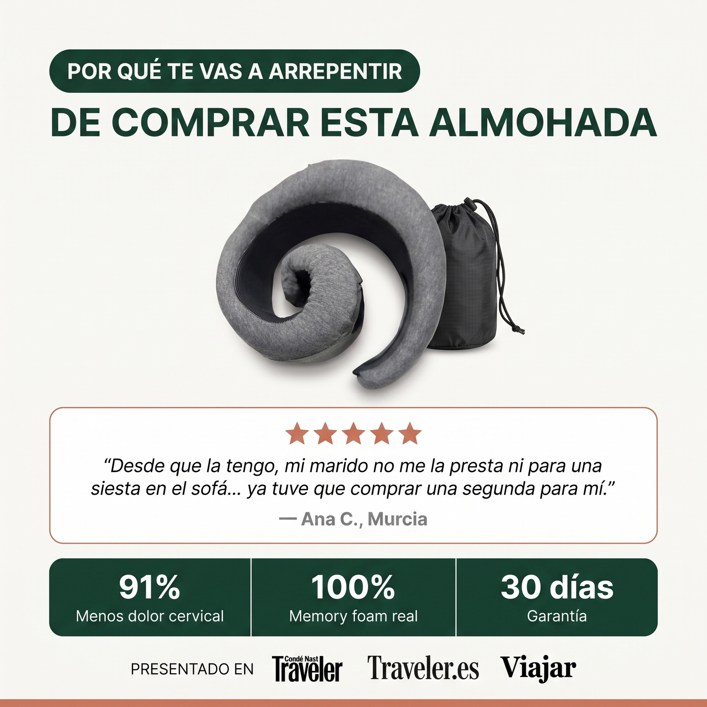 Kit de Viajero ComfortViaje® | Duerme Bien y ve claro en cada Viaje