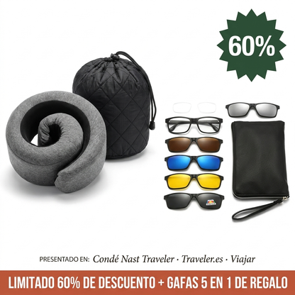 Kit de Viajero ComfortViaje® | Duerme Bien y ve claro en cada Viaje