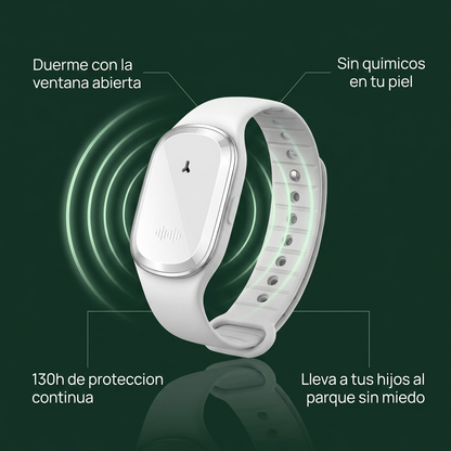 Pulsera BioShield Mosquito Reject Pro® | Elimina Mosquitos 24/7 · Sin Veneno