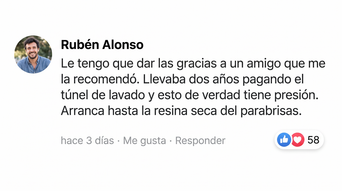 Comentario Ruben Alonso PowerClean