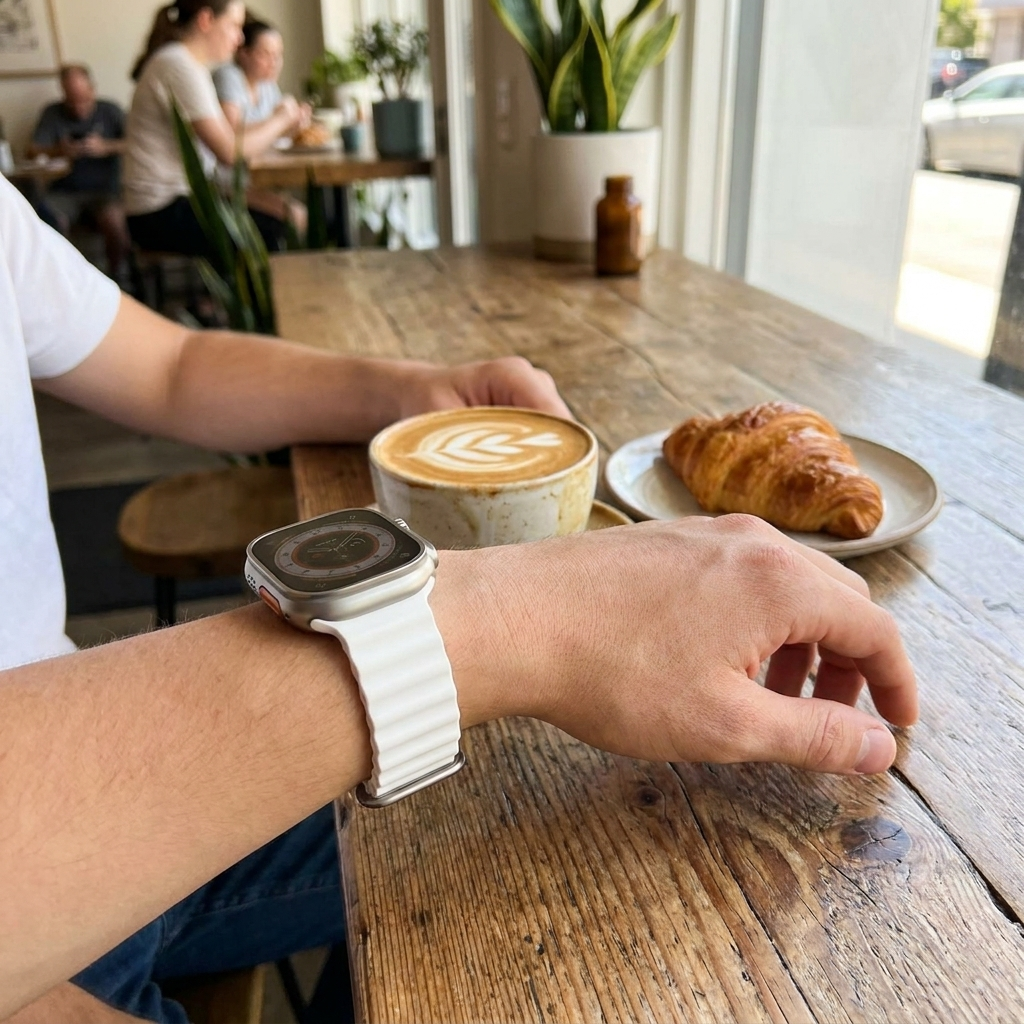 Smartwatch en uso